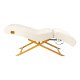 Кресло для наращивания ресниц Sillon Umbra White/Gold Кресло для наращивания ресниц Sillon Umbra White/Gold