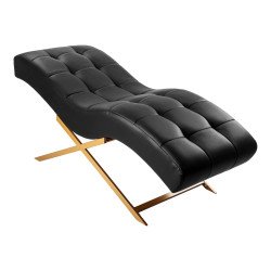Кресло для наращивания ресниц Sillon Alba Black/Gold Кресло для наращивания ресниц Sillon Alba Black/Gold