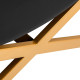 Кресло для наращивания ресниц Sillon Alba Black/Gold Кресло для наращивания ресниц Sillon Alba Black/Gold
