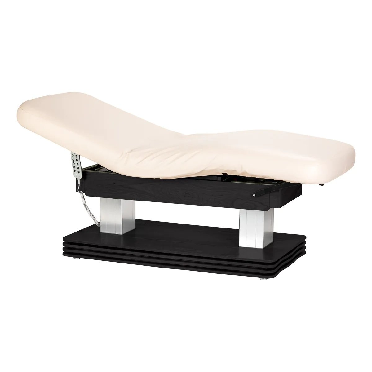 Elektriskā kosmetoloģijas kušete Sillon Comfort Cream/Black