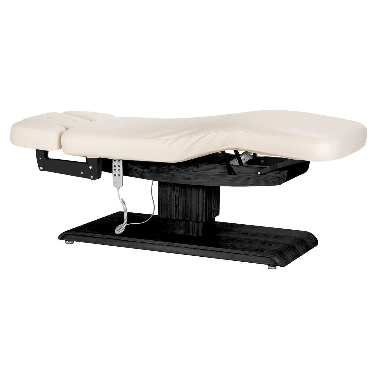 Elektriskā kosmetoloģijas kušete Sillon Relax Cream/Black Elektriskā kosmetoloģijas kušete Sillon Relax Cream/Black