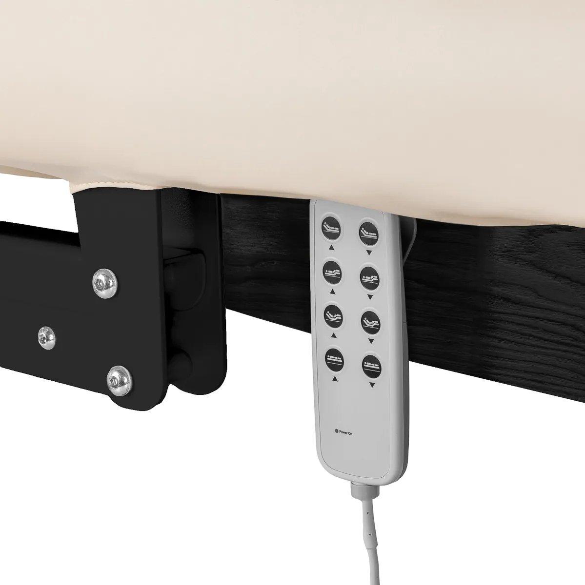 Elektriskā kosmetoloģijas kušete Sillon Relax Cream/Black Elektriskā kosmetoloģijas kušete Sillon Relax Cream/Black