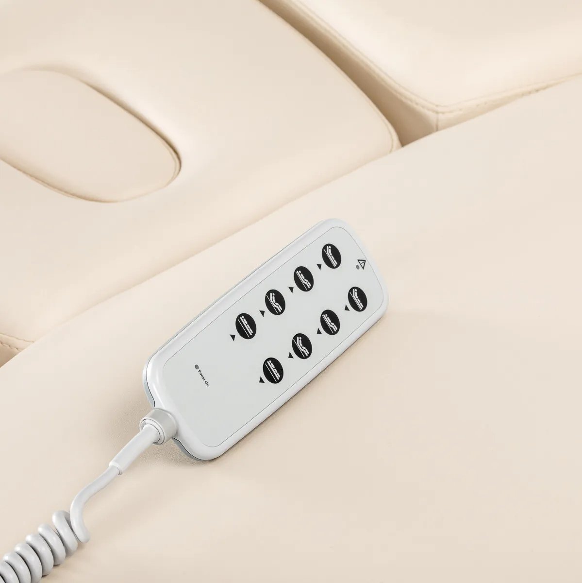 Elektriskā kosmetoloģijas kušete Sillon Relax Cream/Brown Elektriskā kosmetoloģijas kušete Sillon Relax Cream/Brown