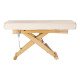Elektriskā kosmetoloģijas kušete Sillon Siesta Cream/Brown