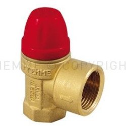 Drošības vārsts 1/2x3/4"FF (1,5÷10 bar) Drošības vārsts 1/2x3/4"FF (1,5÷10 bar)