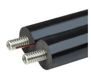 Cauruļu komplekts ar 13mm izolāciju, kabeli, bez pieslēgiem