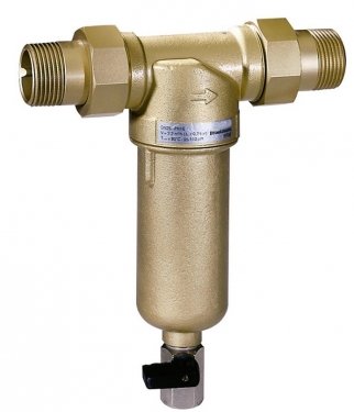 FF06 MiniPlus sieta filtrs ar misiņa kolbu PN25, 100μm