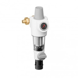 Filtrs FK74CS reversi skalojams ar spiediena redukcijas vārstu, plastmasas korpuss Filtrs FK74CS reversi skalojams ar spiediena redukcijas vārstu, plastmasas korpuss