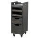 Деревянная тележка для парикмахера Gabbiano 991 Grey