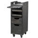Деревянная тележка для парикмахера Gabbiano 991 Grey