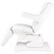 Kosmetoloģijas krēsls Basic 169 White Kosmetoloģijas krēsls Basic 169 White