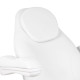 Kosmetoloģijas krēsls Basic 169 White Kosmetoloģijas krēsls Basic 169 White