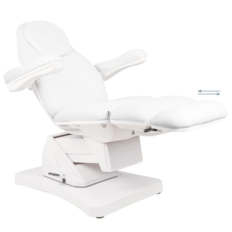 Kosmetoloģijas krēsls Basic 169 White Kosmetoloģijas krēsls Basic 169 White
