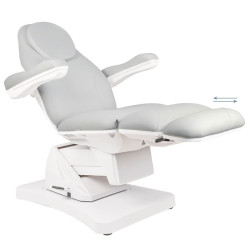 Kosmetoloģijas krēsls Basic 169 Grey