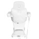 Kosmetoloģijas krēsls Azzurro 878-5 White Kosmetoloģijas krēsls Azzurro 878-5 White
