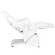 Kosmetoloģijas krēsls Azzurro 878-5 White Kosmetoloģijas krēsls Azzurro 878-5 White
