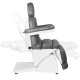 Kosmetoloģijas krēsls Azzurro 878-5 Grey Kosmetoloģijas krēsls Azzurro 878-5 Grey