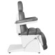 Kosmetoloģijas krēsls Azzurro 878-5 Grey Kosmetoloģijas krēsls Azzurro 878-5 Grey
