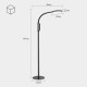 Lampa Lux LED 16W