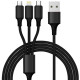 Izoxis Charger 4x USB + Cable (19908)