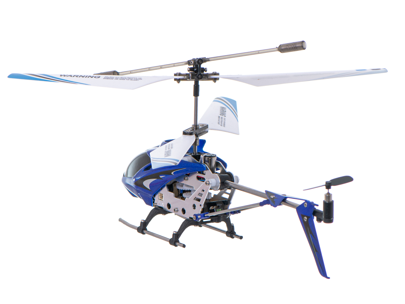 Radiovadāms helikopters SYMA S107G Blue (KX6560_2)