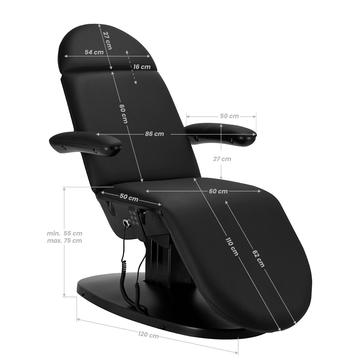 Косметологическое кресло 2240 Black
