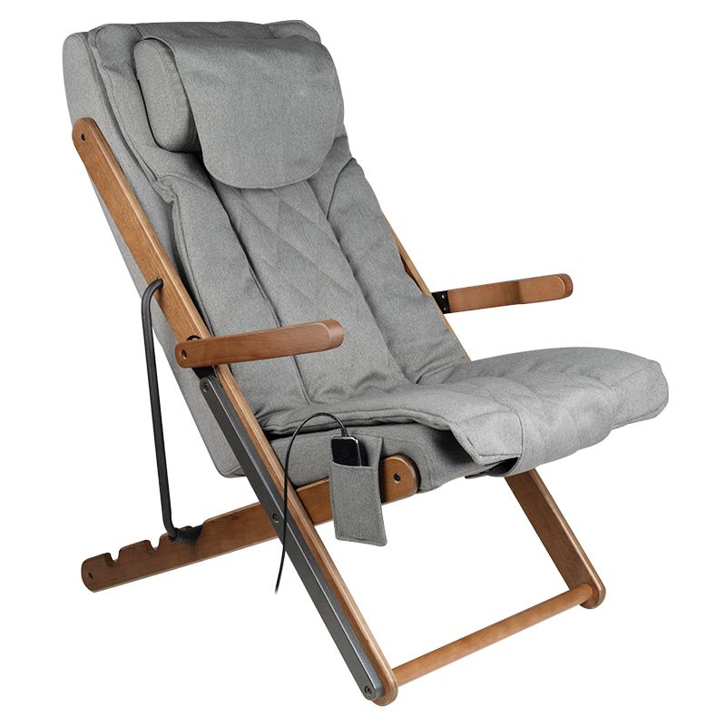 Saliekamais krēsls Sakura Relax ar masieri Grey (5119)