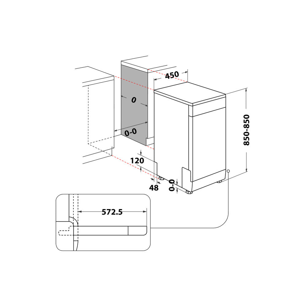 WHIRLPOOL WSFO 3O34 PF X