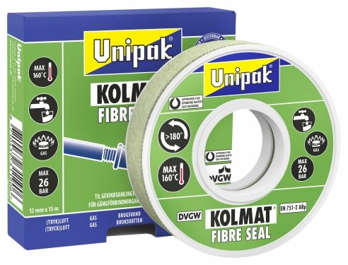 Kolmat Fiber Seal šķiedru lente 12mm